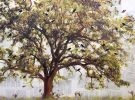 The Mustard Tree | Mixed Media by Judith Monroe. Item composed of canvas in boho or contemporary style