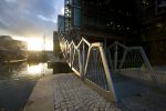 Rolling Bridge | Architecture by Heatherwick Studio | Paddington Basin in London