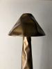 Textured Steel Floor Lamp — Mushroom, Nitush Aroosh | Lamps by Nitush Aroosh. Item made of steel works with contemporary & eclectic & maximalism style