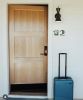 5x5 Address Number Ceramic Tile | Tiles by Lea Nigel Studios | River Lodge in Paso Robles. Item composed of ceramic compatible with boho and mid century modern style