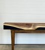 Walnut Suspended River Mantel | Ledge in Storage by TRH Furniture. Item made of walnut