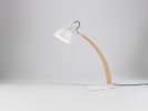 Laito Wood Table Lamp | Lamps by SEED Design USA. Item composed of wood and steel
