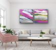 Cotton Candy | Oil And Acrylic Painting in Paintings by Gabrielle Shannon. Item made of canvas with synthetic