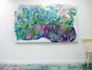 So Much Garden | Oil And Acrylic Painting in Paintings by Claire Desjardins. Item made of canvas