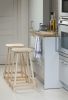 Gustave stool | Counter Stool in Chairs by Adentro. Item composed of wood