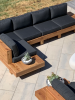 Island Sectional | Couches & Sofas by TRH Furniture. Item composed of wood