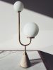 Arancini Jnr. Desk Lamp | Lamps by Moda Piera. Item composed of brass and stone