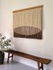 Lots Of Dots II | Macrame Wall Hanging in Wall Hangings by Kat | Home Studio. Item composed of oak wood & wool compatible with boho and contemporary style