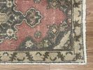 Hand-woven Turkish Rug Doormat| 1.7 x 3.2 | Small Rug in Rugs by Wool and Rug. Item composed of wool in boho or contemporary style