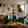 Balloon Fractilization | Pillow in Pillows by Heirloom Wild by Candace Marquette