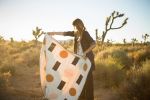 Trans Pecos Throw Quilt | Linens & Bedding by Vacilando Studios. Item composed of cotton and fiber