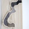 Abstract River | Macrame Wall Hanging in Wall Hangings by YASHI DESIGNS. Item composed of cotton compatible with contemporary and japandi style