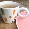 gold spots mug | Drinkware by Jade Gallup Studio. Item made of ceramic