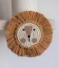 Lion head wall hanging | Macrame Wall Hanging in Wall Hangings by Florrie and Olive. Item made of cotton