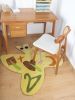Sparkling Tweeting | Small Rug in Rugs by Tuft Love Studio. Item made of cotton with fiber