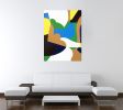 Care | Oil And Acrylic Painting in Paintings by Kotaro Machiyama. Item composed of canvas in japandi or art deco style