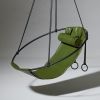 Studio Stirling - Sling Cactus Leather | Swing Chair in Chairs by Studio Stirling. Item composed of fabric and steel in minimalism or modern style