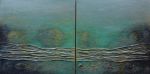 Atlantis 1&2 | Mixed Media by Monica Gewurz | Federation of Canadian Artists in Vancouver. Item made of wood