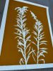 Yellow Wild Flower Print | Prints by Erik Linton. Item composed of paper