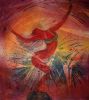 The Goddess Dances the Heavens (Homage to Jehan) - | Paintings by Janet Morgan | Athens, GA in Athens