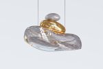 Pebble Sand Chandelier by GaeaCraft | Chandeliers by Gaea Craft. Item composed of bronze and glass in modern style