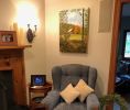 Vermont home painting | Oil And Acrylic Painting in Paintings by Stephanie Thwaites Art. Item made of wood & synthetic