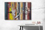 Fragile Machinery | Collage in Paintings by Glen Gauthier. Item made of paper