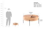 Yang Coffee Table | Tables by Carved & Woven