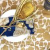 Rose Gold Napkins | Set of 4 | Linens & Bedding by ichcha. Item composed of cotton compatible with boho and modern style