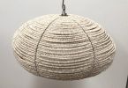 Beaded Pebble Ceramic Bead Pendant | Pendants by Mud Studio, South Africa. Item composed of steel and ceramic