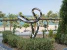 Singing, Waiting, Floating | Public Sculptures by Wenqin CHEN | Katara Towers in Lusail. Item composed of steel in minimalism or contemporary style