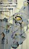 Relic | Oil And Acrylic Painting in Paintings by Kari Souders | Morgan Lewis & Bockius LLP in Princeton. Item composed of canvas in boho or contemporary style