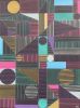 Contrast #2 | Oil And Acrylic Painting in Paintings by Veronica Romualdez. Item composed of paper compatible with minimalism and contemporary style