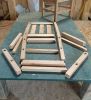 "Hand Tools only" Furniture Old World | Dining Table in Tables by Paul's Green Barn. Item made of oak wood works with minimalism & country & farmhouse style