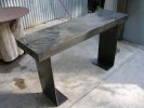 Custom Rectangular Concrete Bench or Dining, Console, Coffee | Benches & Ottomans by Holmes Wilson Furniture. Item made of concrete