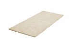 Cotton Flatweave Bath Mat - Cream Large | Rugs by MK Objects. Item made of cotton with fiber works with boho & contemporary style