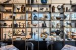 Collector's Shelving Partition | Storage by Amuneal | Gibsons Italia in Chicago. Item made of wood with metal