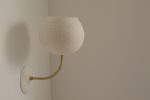 Large Claylight Sconce | Sconces by lightexture. Item composed of brass and ceramic in modern style