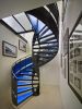 Helical Stair | Sculptures by Amuneal. Item made of steel