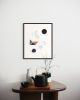 Textured Twilight | Oil And Acrylic Painting in Paintings by Stephen Andrew Art. Item composed of canvas in minimalism or mid century modern style
