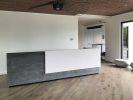 Reception Desk | Tables by Zachary Zorn Designs | TAVA Waters in Denver. Item made of wood