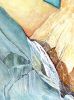 Palm Springs Desert Waterfall | Mixed Media in Paintings by Catherine Twomey | Woolworth Walk in Asheville
