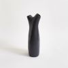 Gemini Vase - graphite | Vases & Vessels by Project 213A. Item made of stoneware works with contemporary style