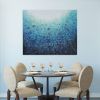 Blue Beauty | Oil And Acrylic Painting in Paintings by Amanda Dagg. Item made of synthetic