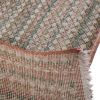 Vintage Mid-Century Geometric Beige-Brown Pink and Green | Area Rug in Rugs by Rug and Kilim