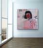 Seer | Oil And Acrylic Painting in Paintings by silvia poloto. Item made of synthetic compatible with contemporary and modern style