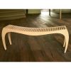 Bench wood RUMBO | Benches & Ottomans by VANDENHEEDE FURNITURE-ART-DESIGN. Item composed of wood in boho or contemporary style