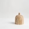 Zai Bud Vase In Spalted Beech | Vases & Vessels by Whirl & Whittle | Pooja Pawaskar. Item made of wood