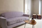 Milano Bedding with Charles sofa bed in Florence for Palazzo San Niccolò | Couches & Sofas by Milano Bedding