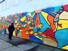 "We Rise By Lifting" Mural | Street Murals by Ken Brown. Item composed of synthetic